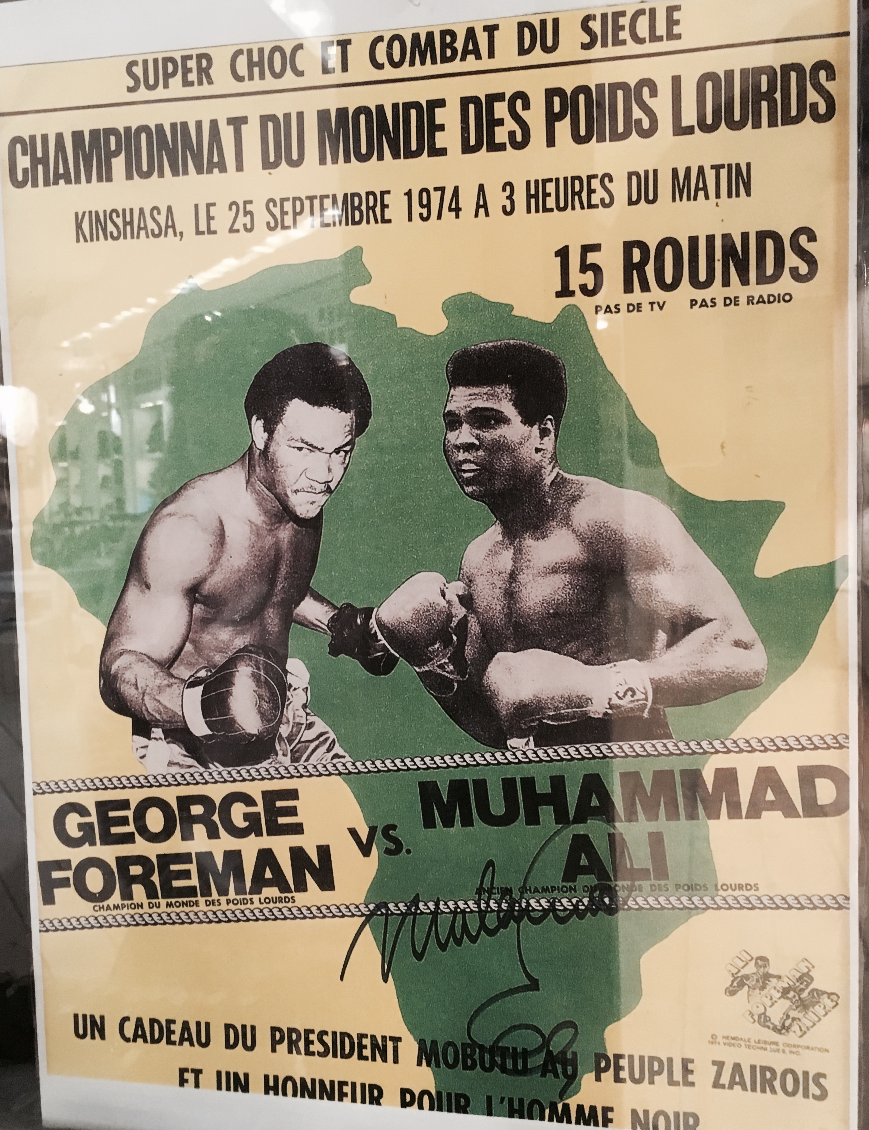 Affiche Rumble in the Jungle