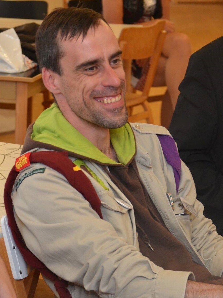 Diversiteitsmedewerker Hans Van Kerckhove van Scouts en Gidsen Vlaanderen